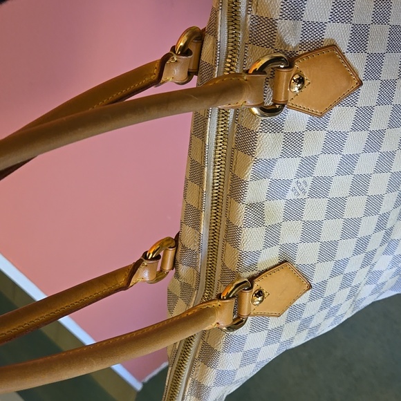 Louis Vuitton Damier Azure Saleya MM Tote - Picture 9 of 12
